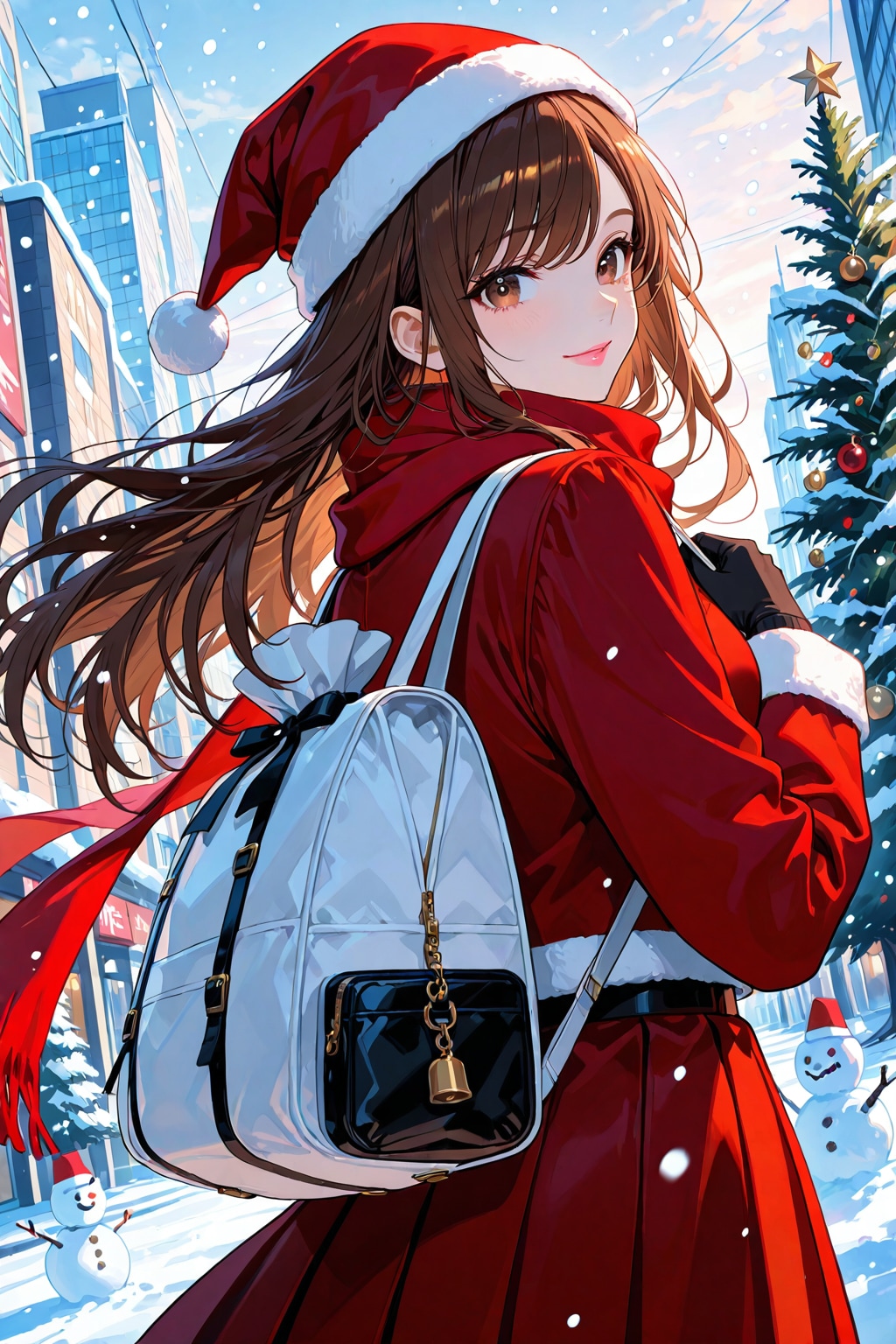 サンタコスの女の子 2025