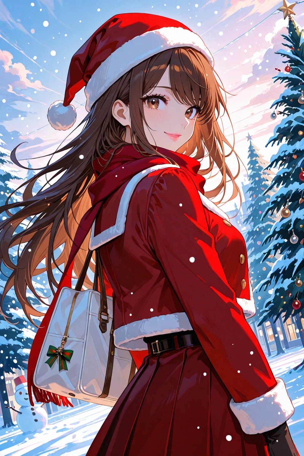 サンタコスの女の子 2025