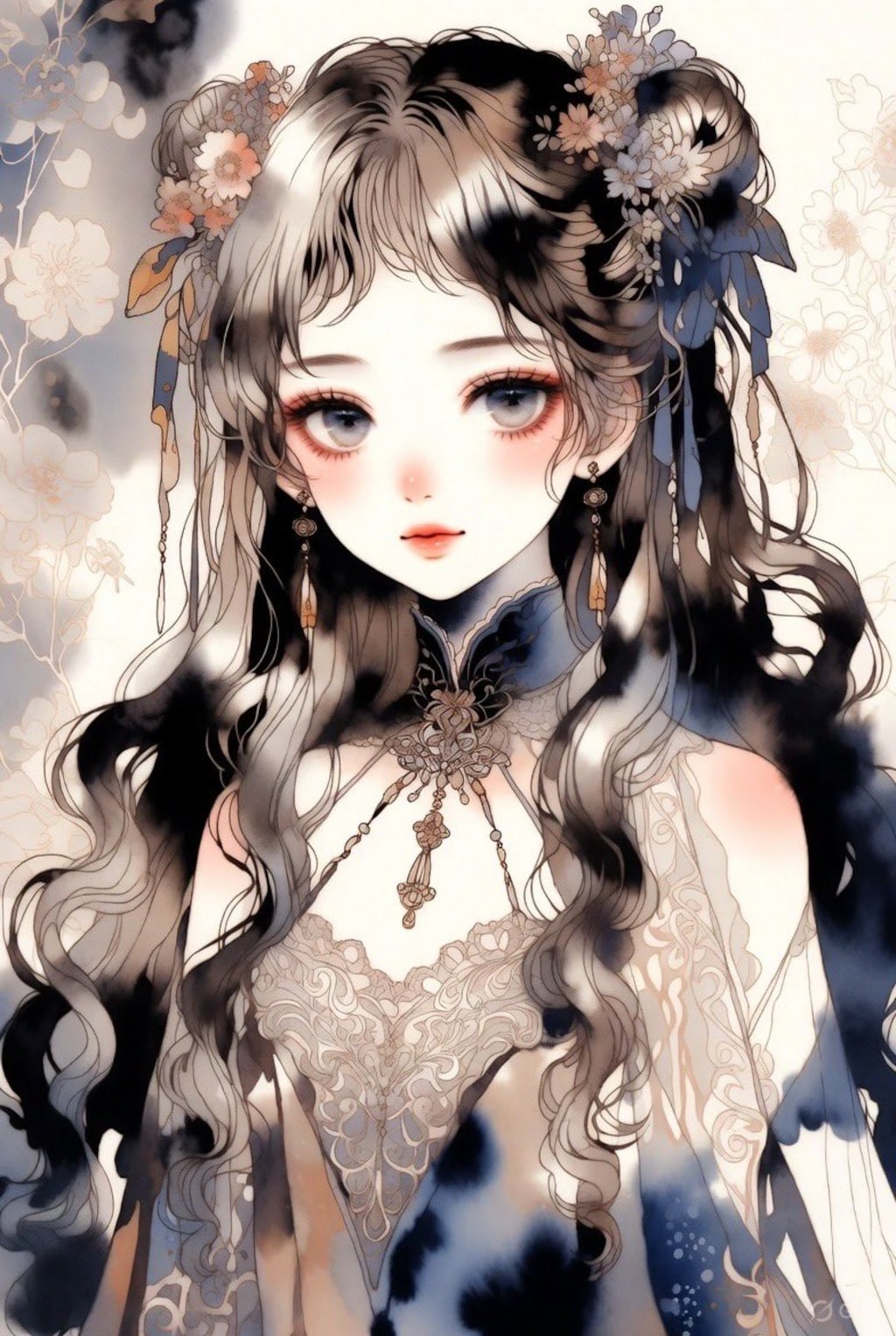 水彩風