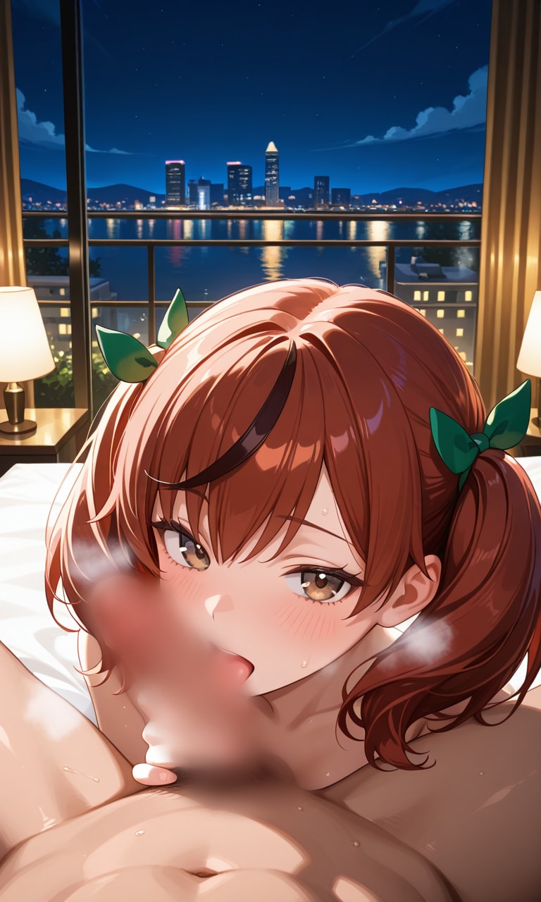 丁寧に舐めてくれる寧ちゃん