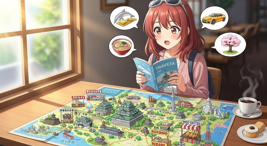 愛知県のなかをしらべた