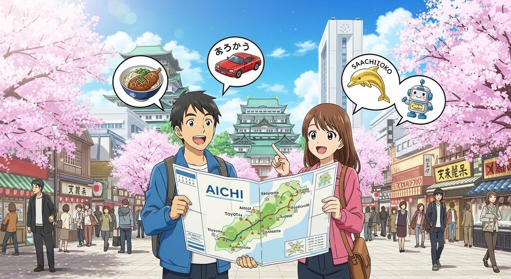 愛知県のなかをしらべた