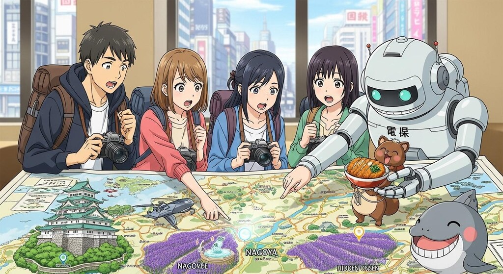 愛知県のなかをしらべた