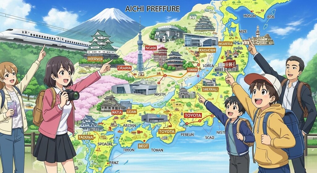 愛知県のなかをしらべた