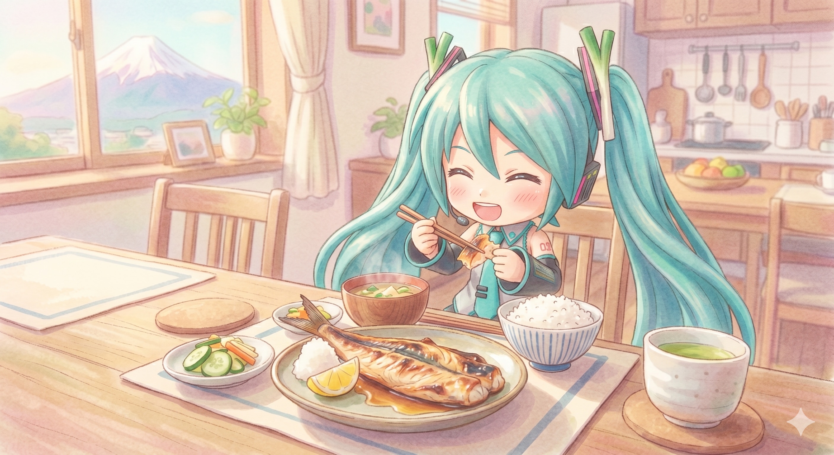 今日のお昼はほっけです