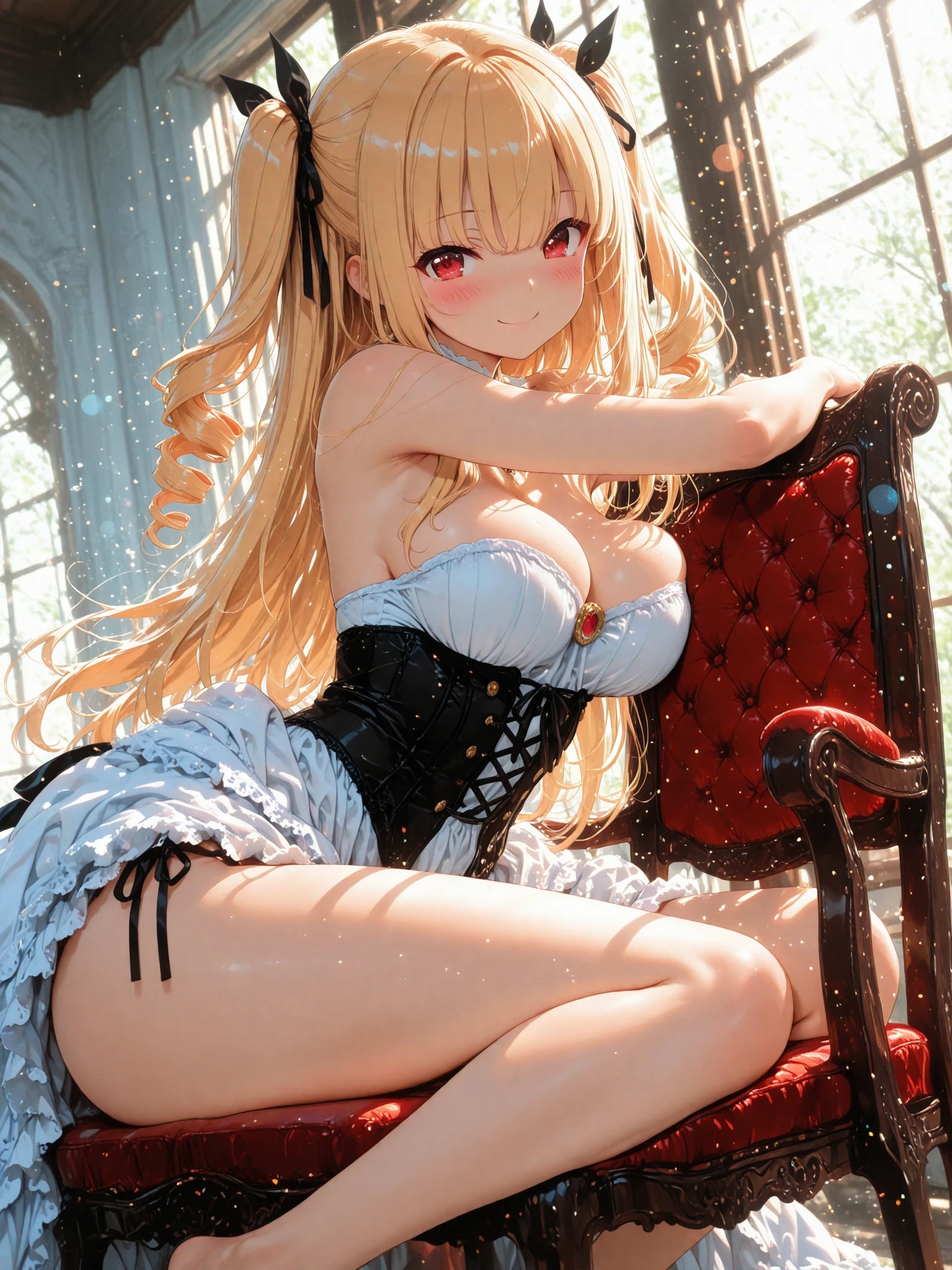 可愛いお嬢様の笑顔💓