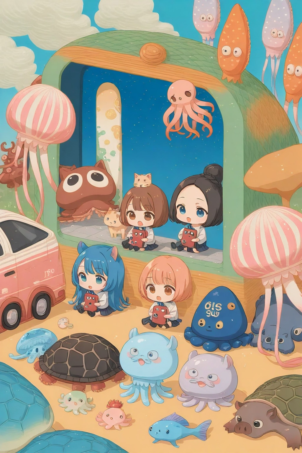 WAVEでチビちゃん