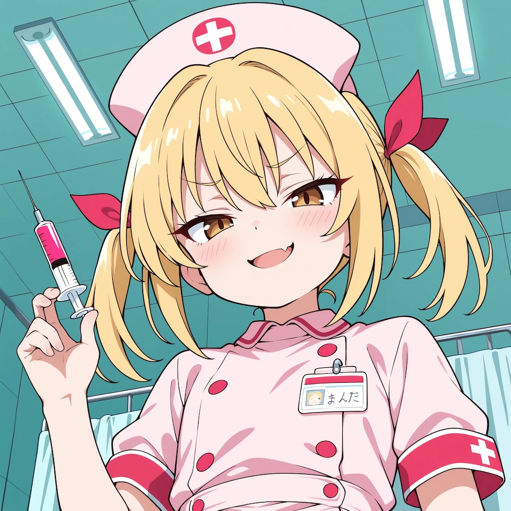 メスガキ＋ナース＋注射器＝