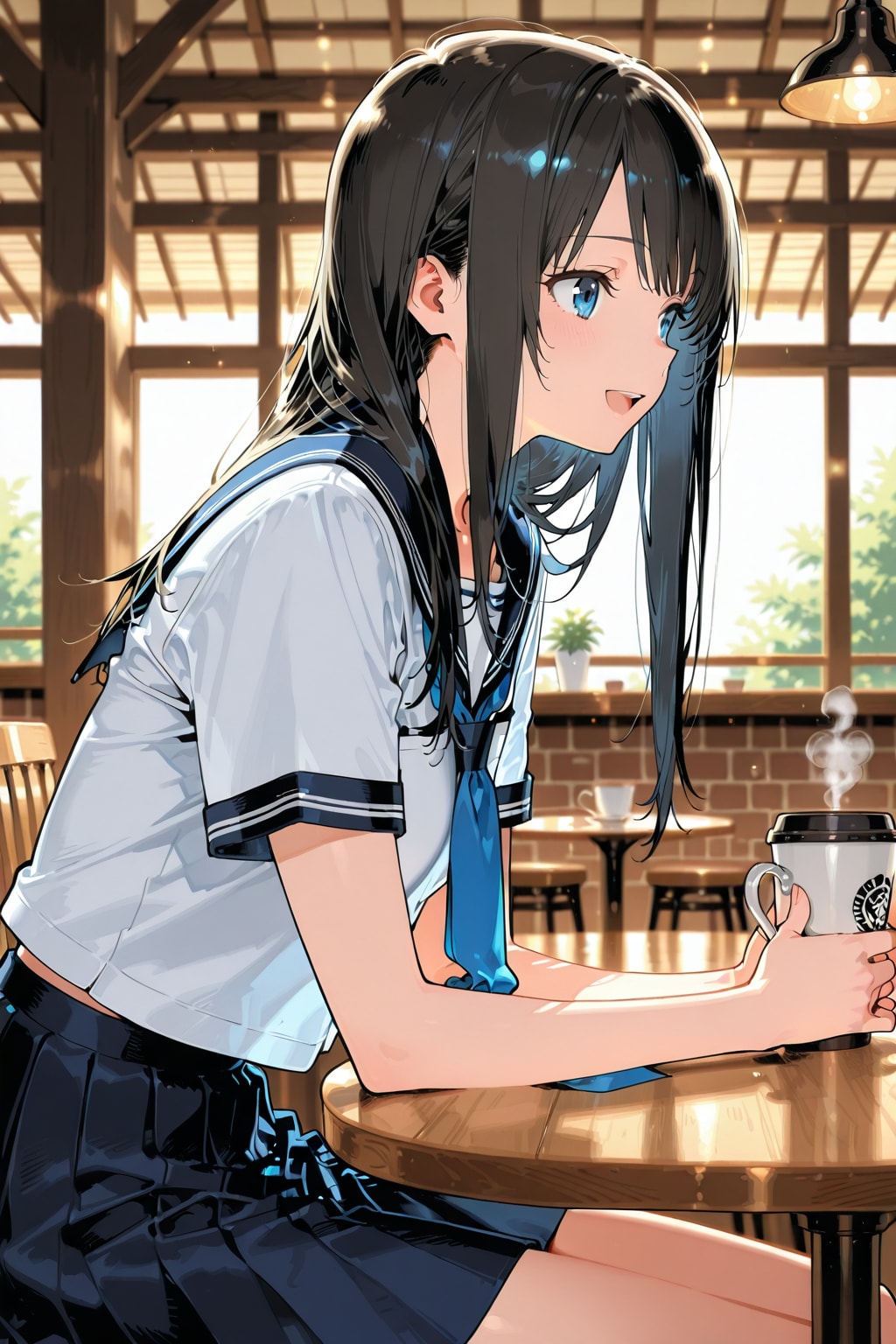 カフェで一休み☕️