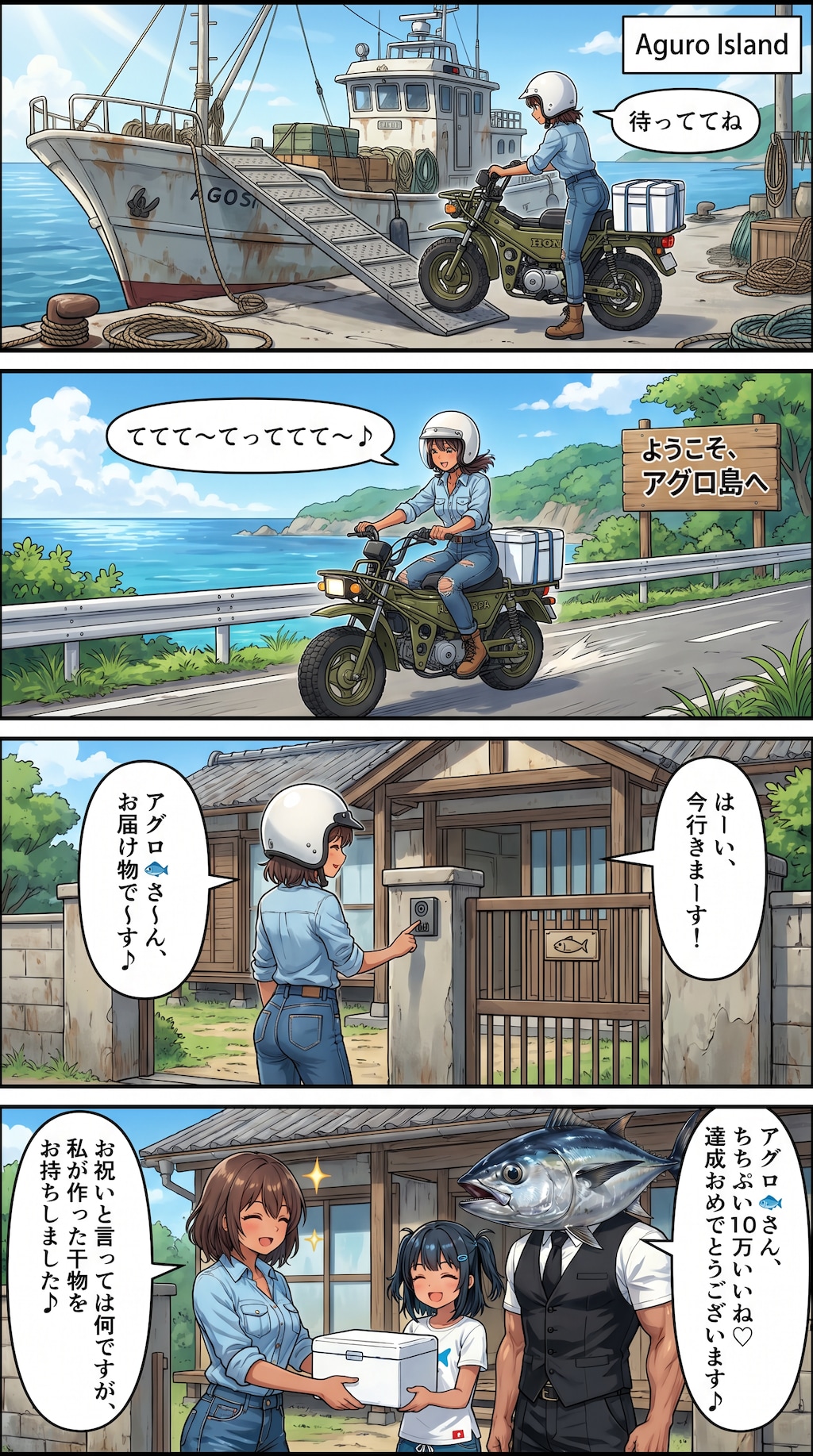 アグロ🐟さん、10万いいね達成おめでとうございます🎉