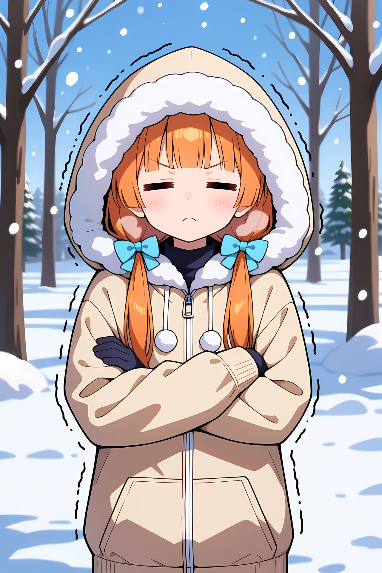 さみぃ！ | の人気AIイラスト・グラビア