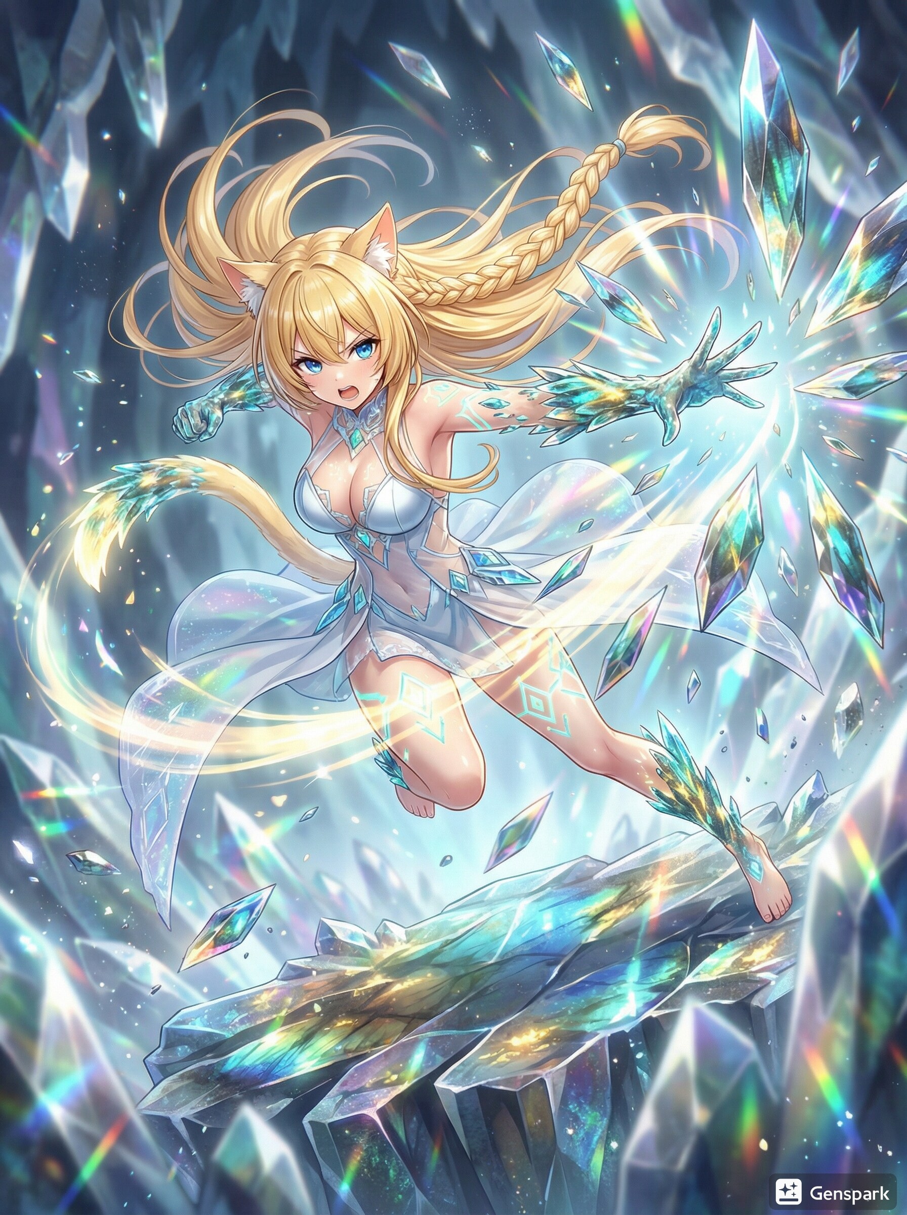 ラブラドライトの半獣