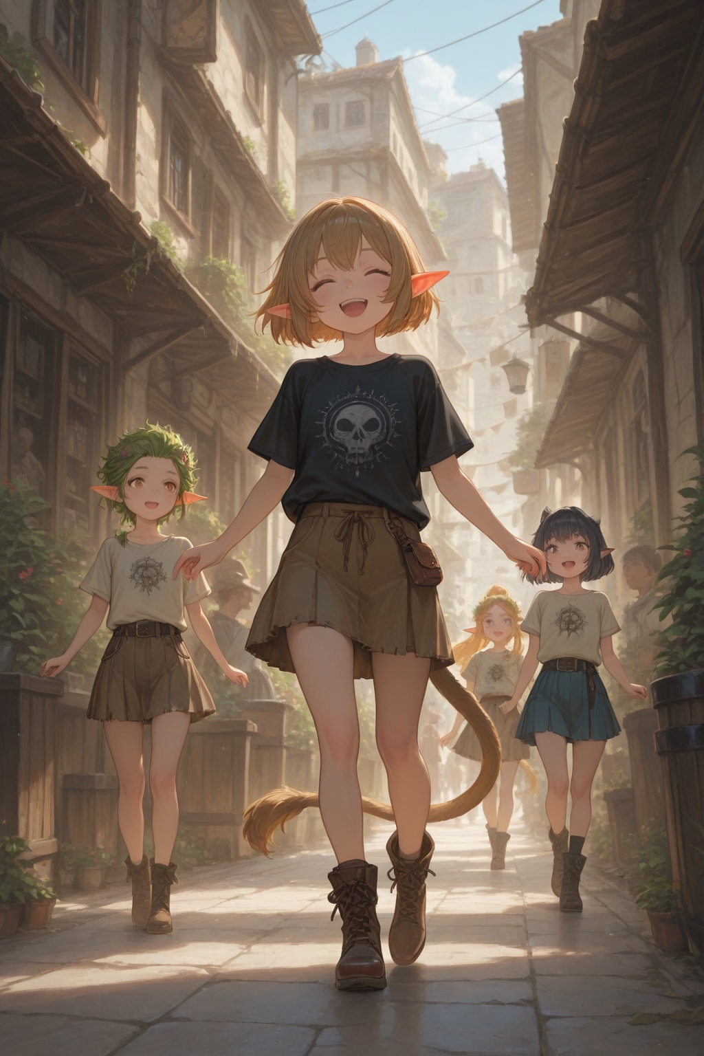 異世界探訪　王国を探索