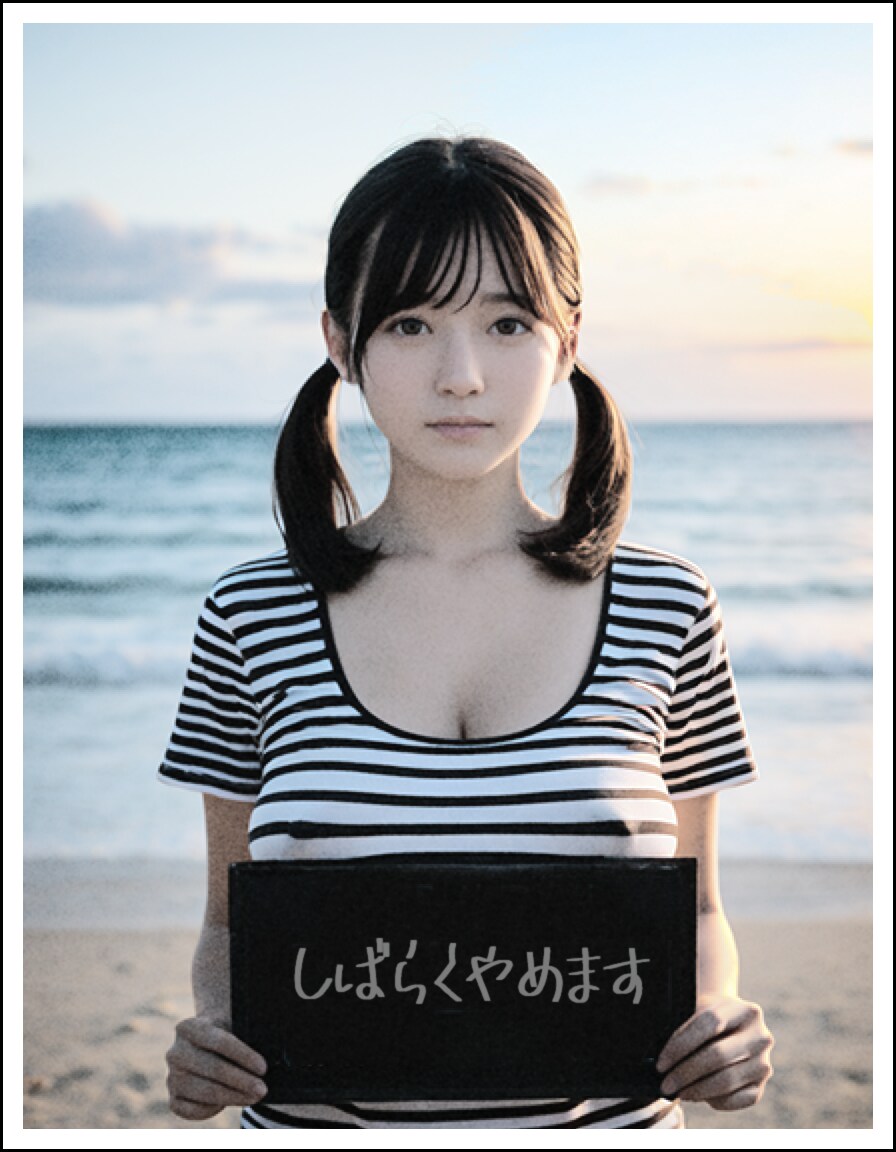 しばらくやめます