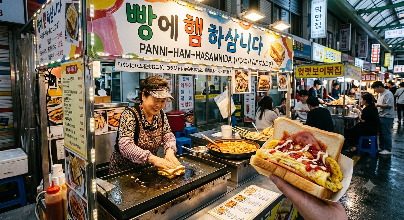 パンニハムハサムニダ🍞🥩🍞
