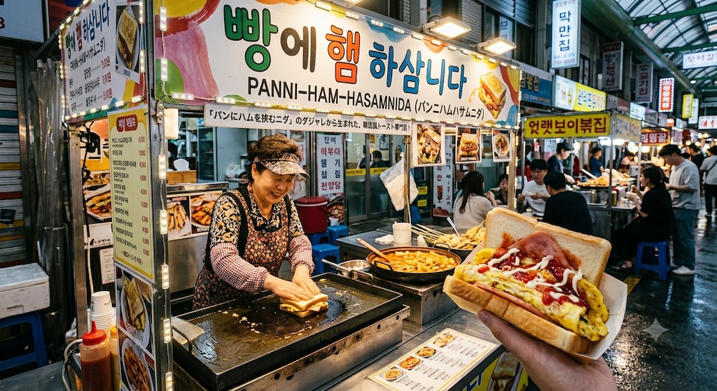 パンニハムハサムニダ🍞🥩🍞
