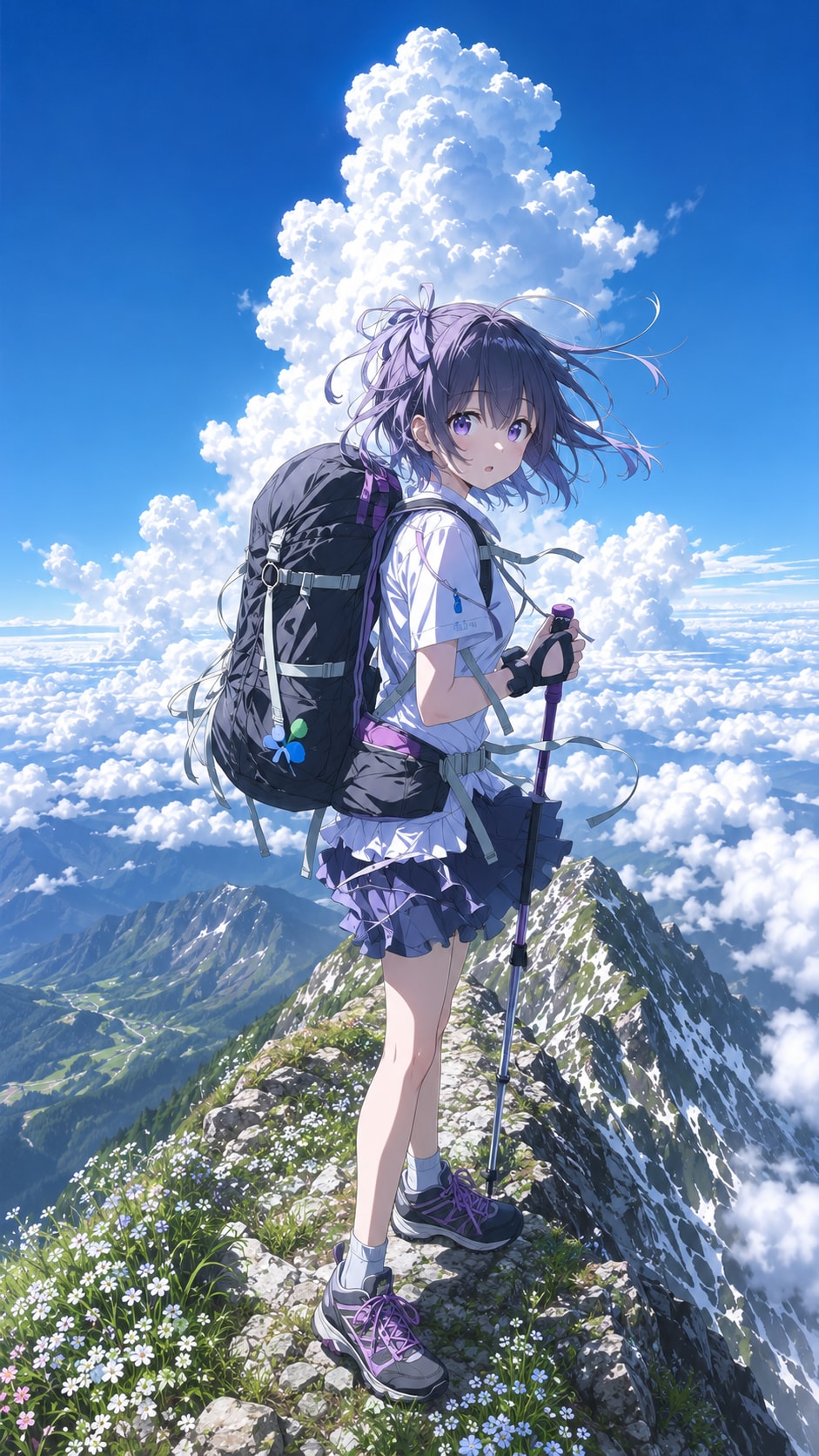 雲の上で、夏に会う。