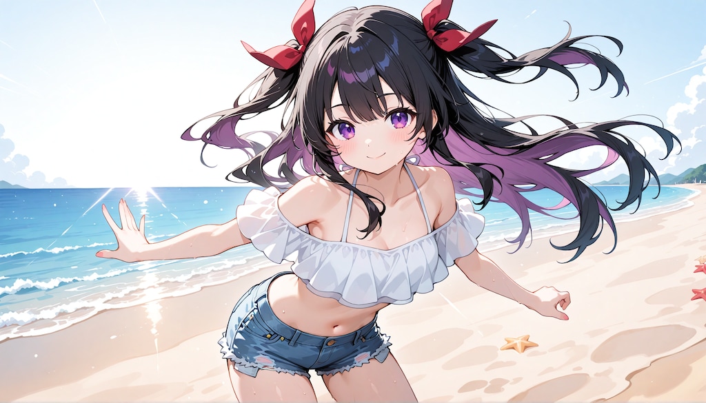 杏ちゃん夏用コーデ