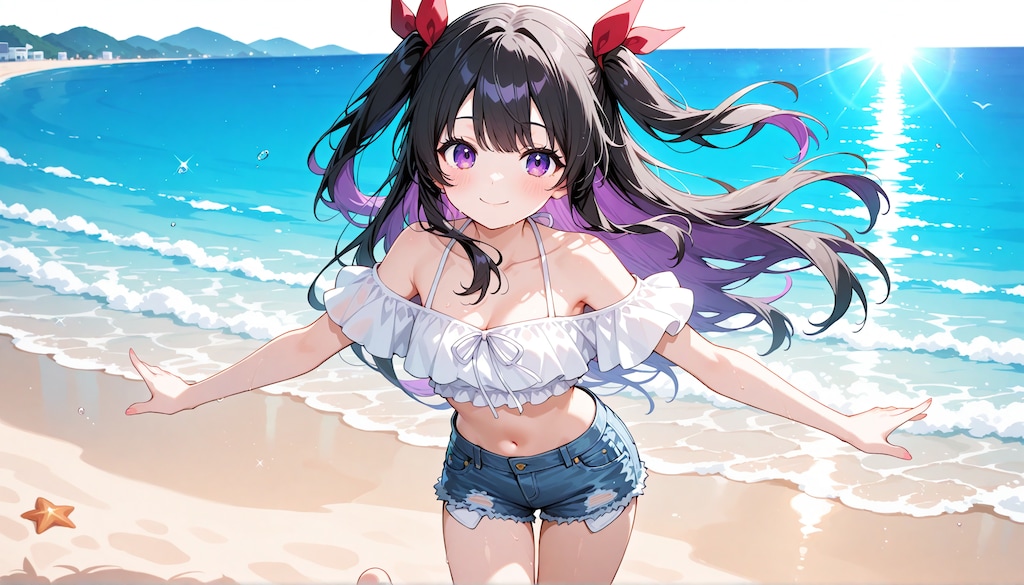 杏ちゃん夏用コーデ
