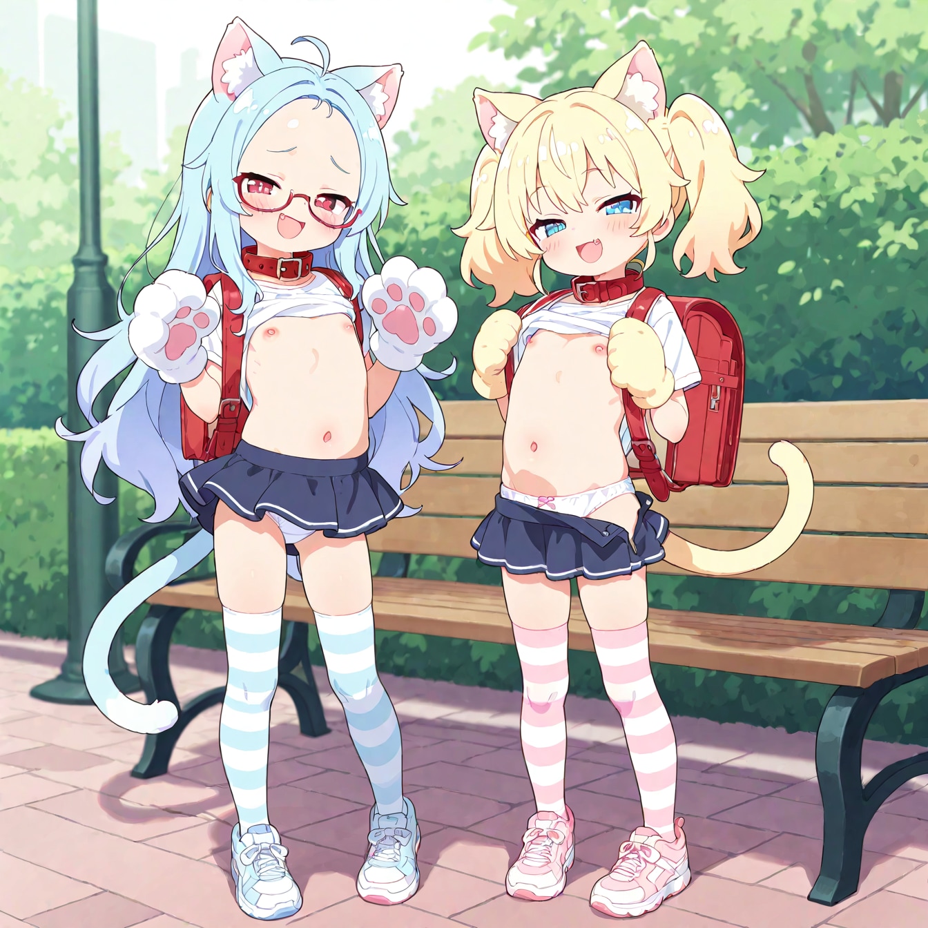 お外ではだかになろう!