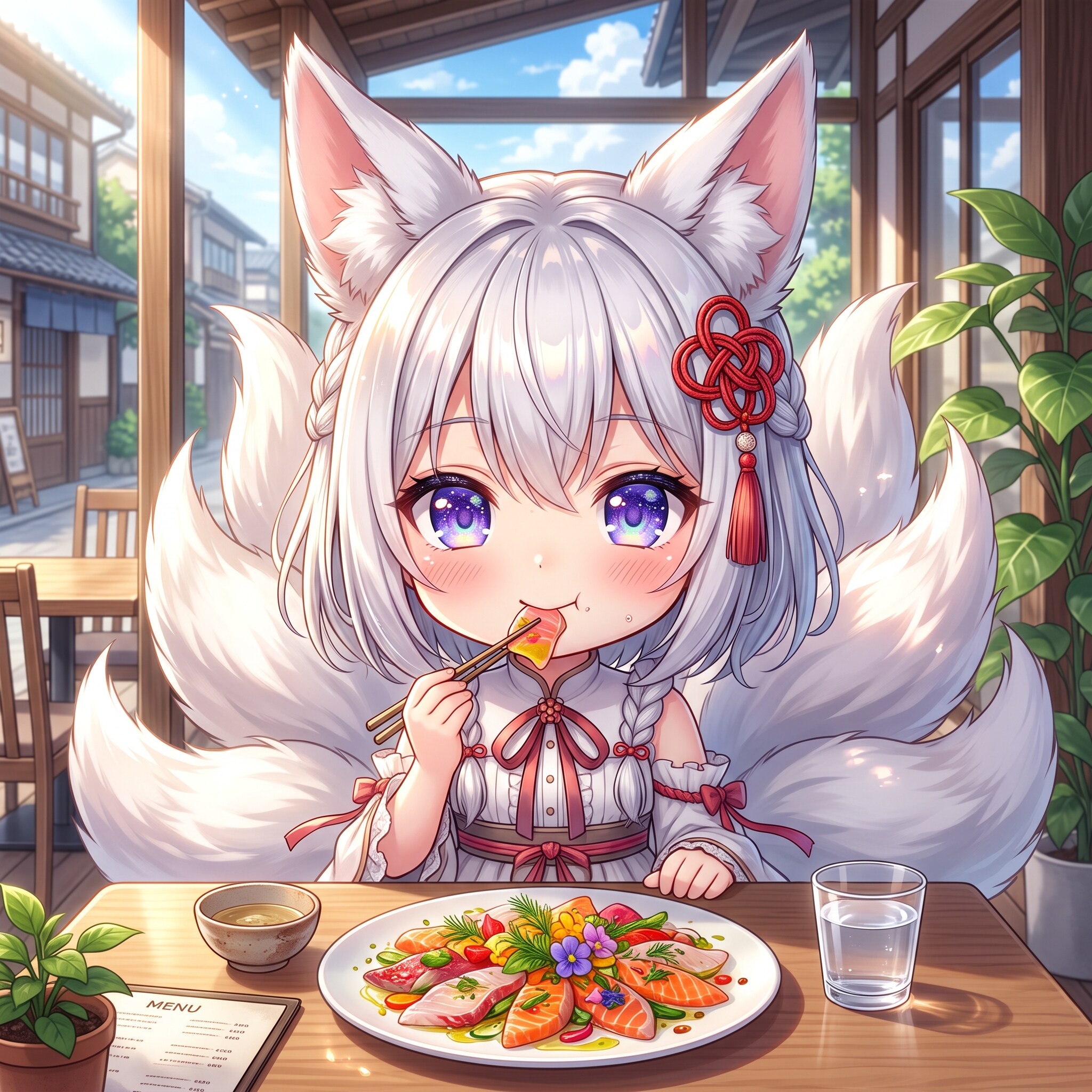 今日のお昼はカルパッチョです | の人気AIイラスト・グラビア