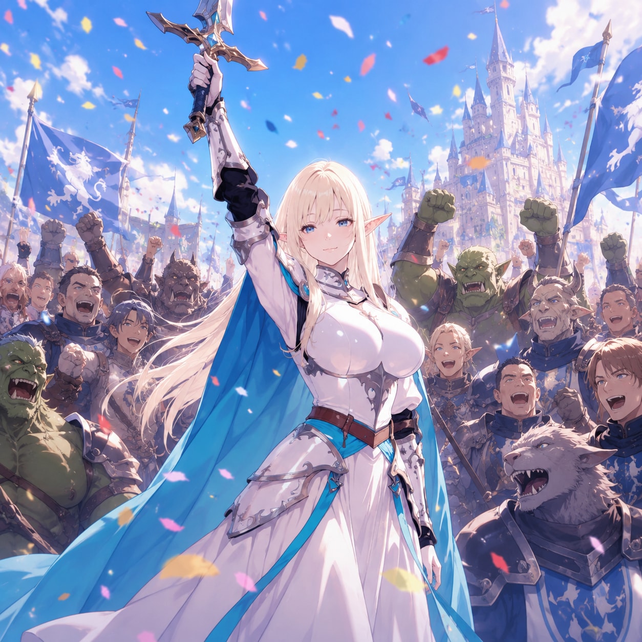 勝鬨 | の人気AIイラスト・グラビア