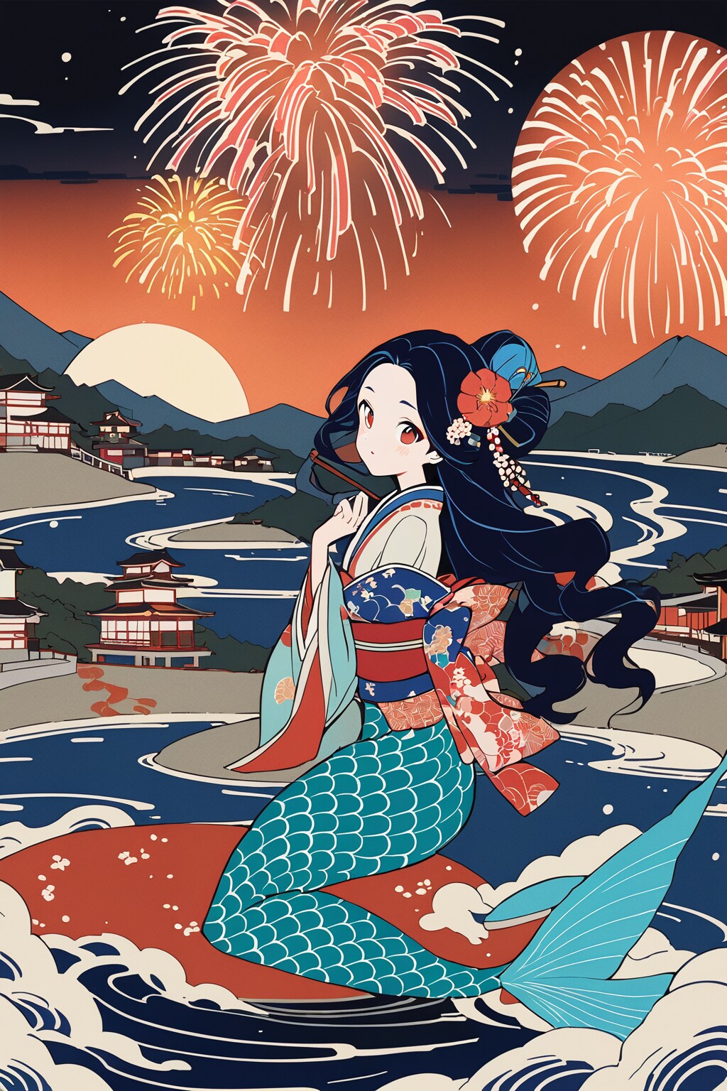 花火と人魚_VEGA