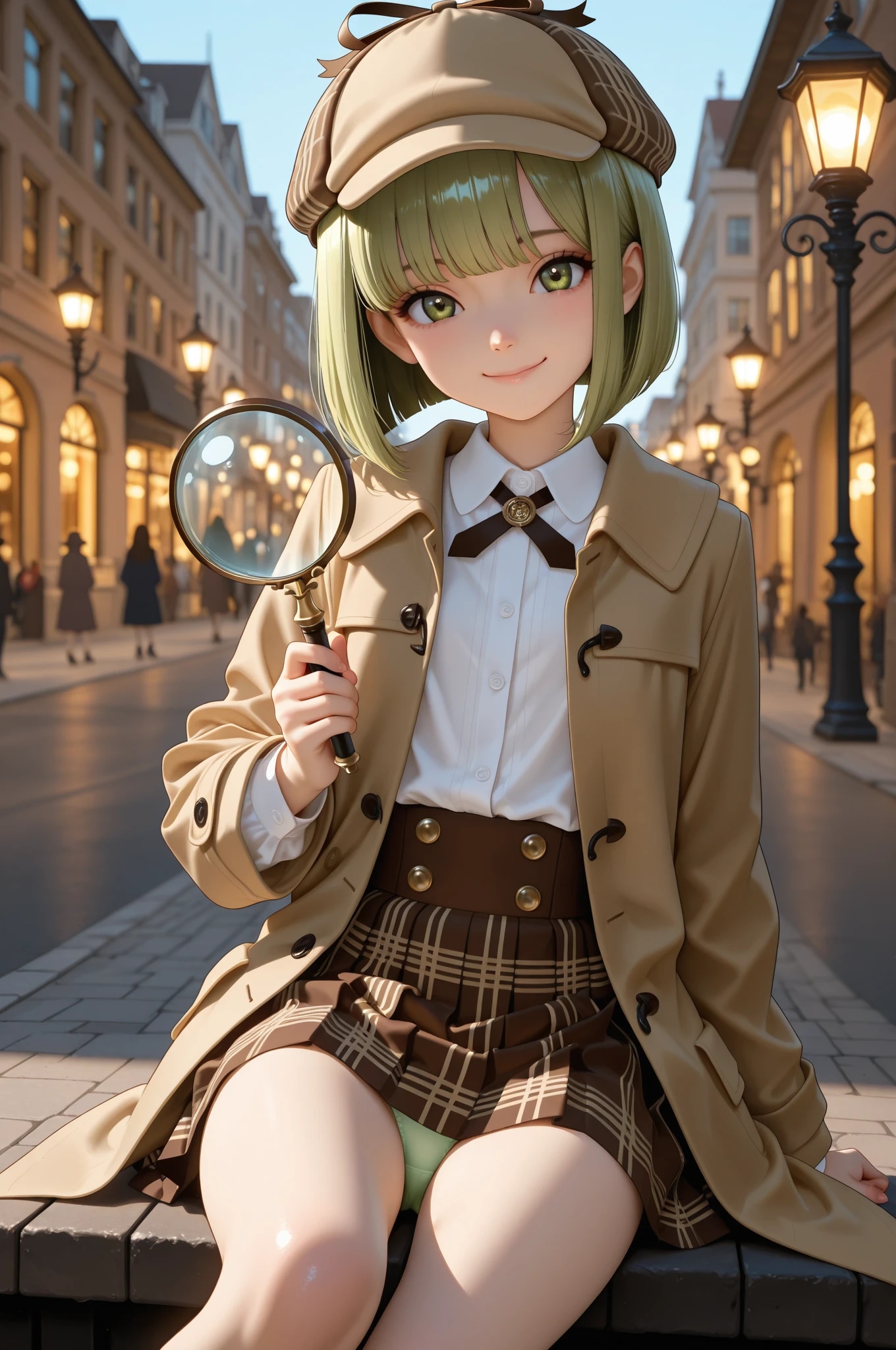 Pussy Detective: The Secret Under the Lens