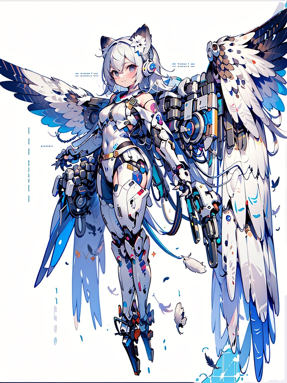 試験的メカ娘 | の人気AIイラスト・グラビア