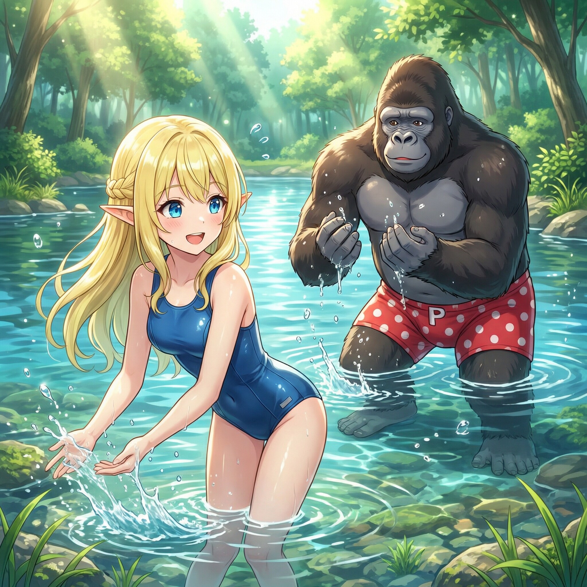 センゴリくんとポンドちゃん