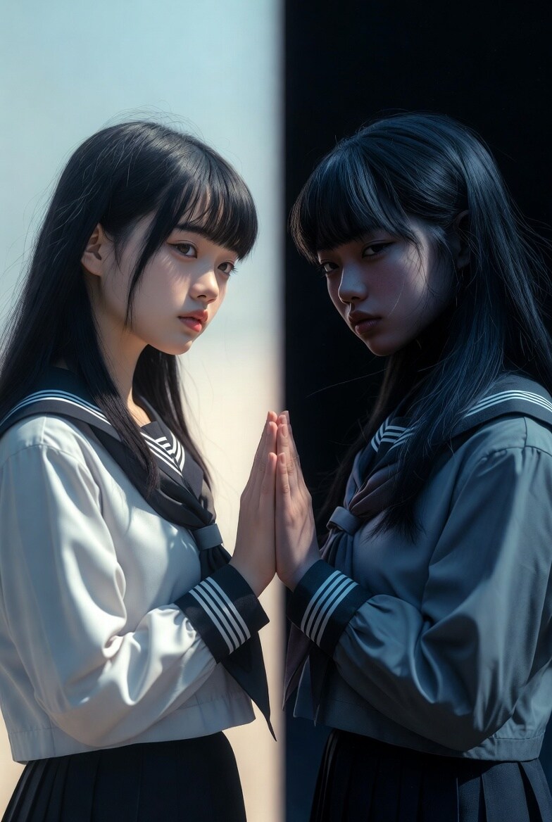 光闇一体 | の人気AIイラスト・グラビア