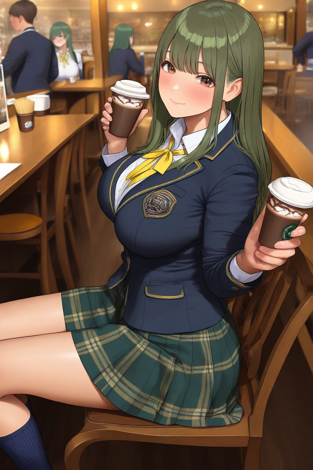 命名5号：緑髪ちゃん→名護屋恵美