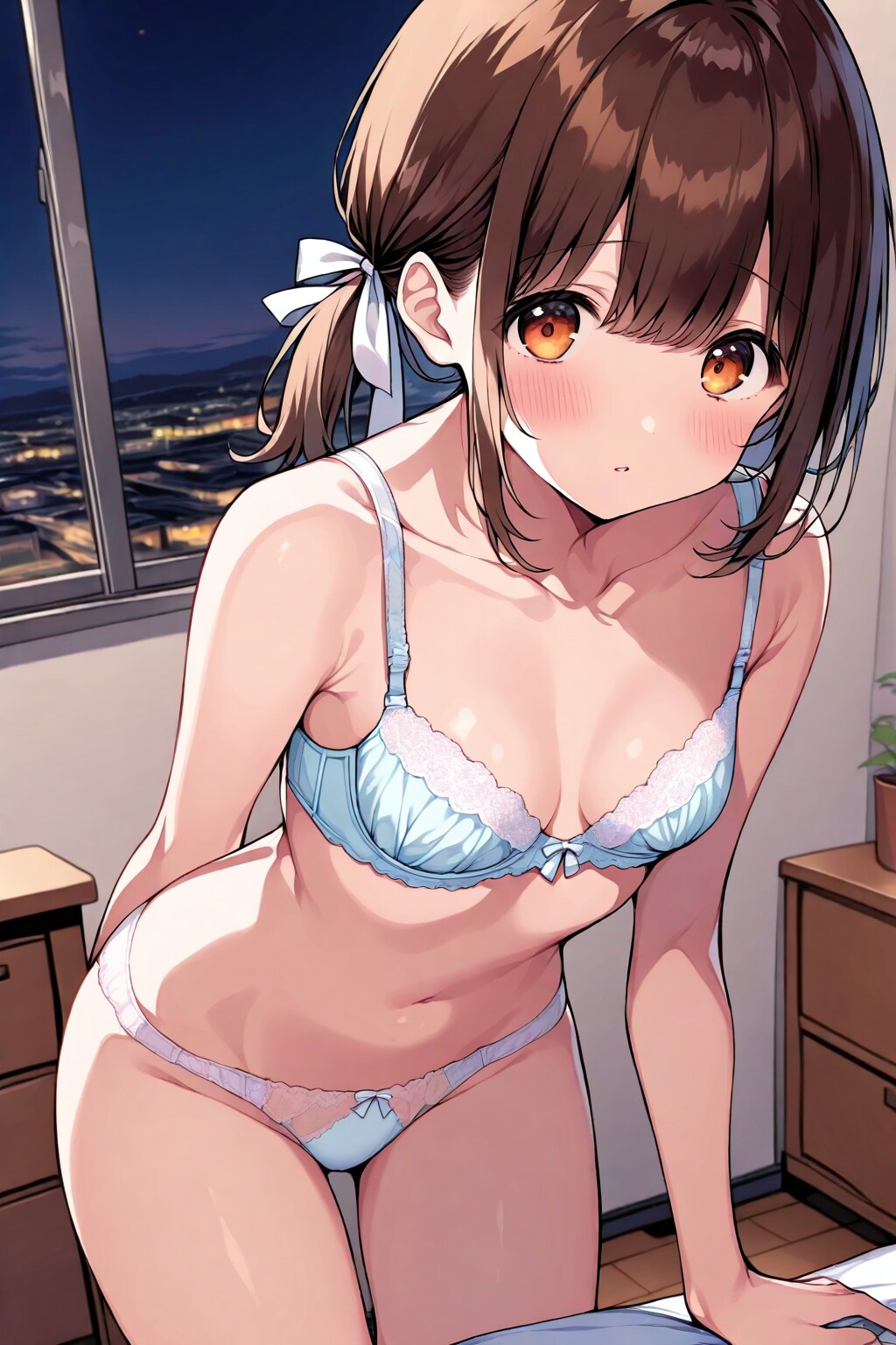 ひとつ結び娘「下着」