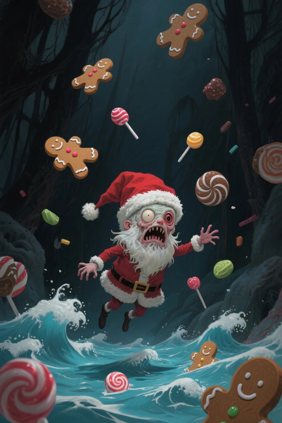 Christmas zombie. | の人気AIイラスト・グラビア