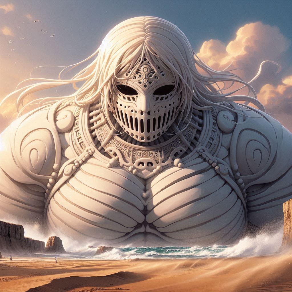 白き大魔神ってかんじ～ | の人気AIイラスト・グラビア