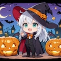 ハロウィンを満喫するお嬢さん達 3枚目