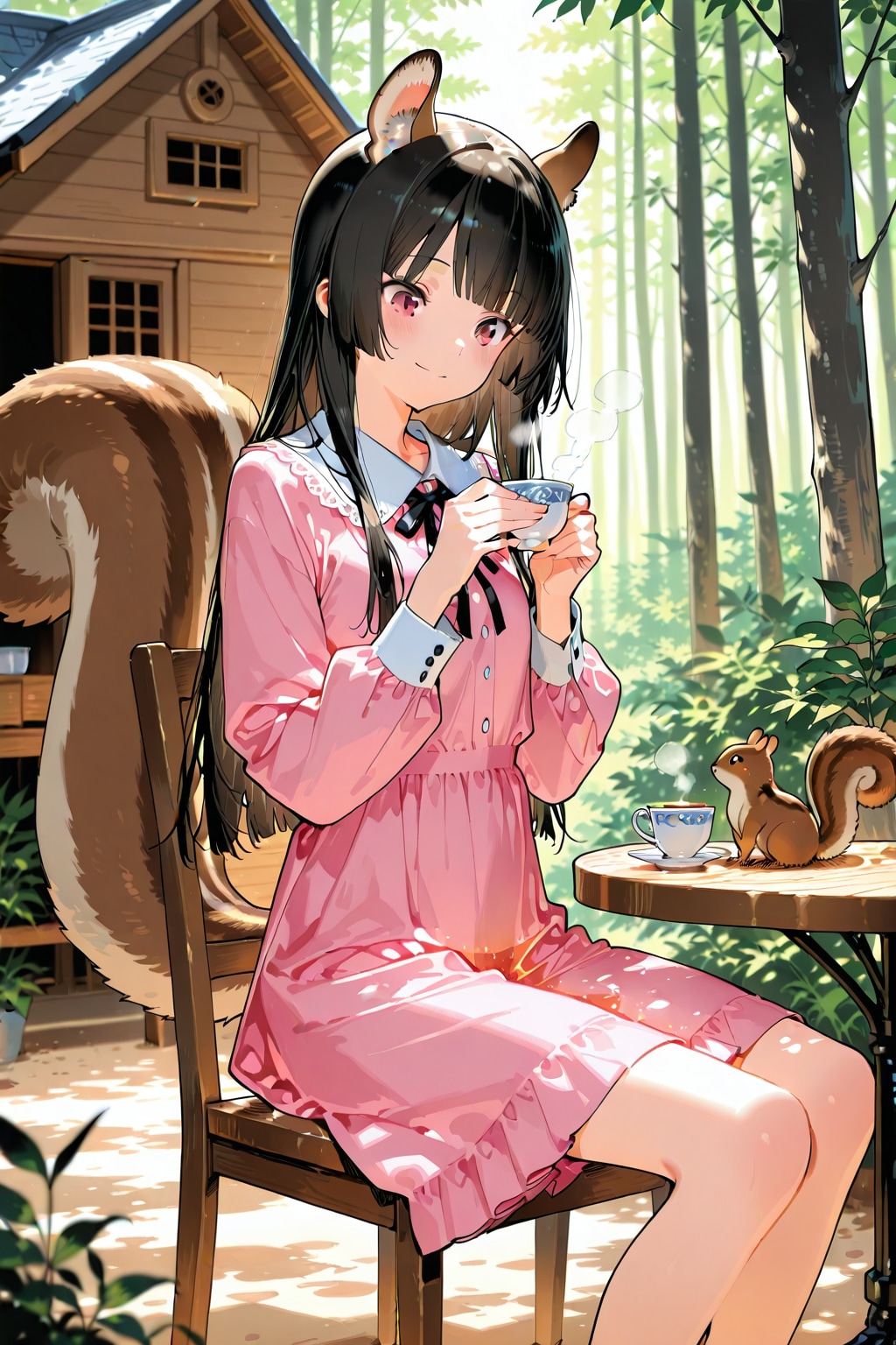 リスのあやめお姉様《おいでよ どうぶつの娘》