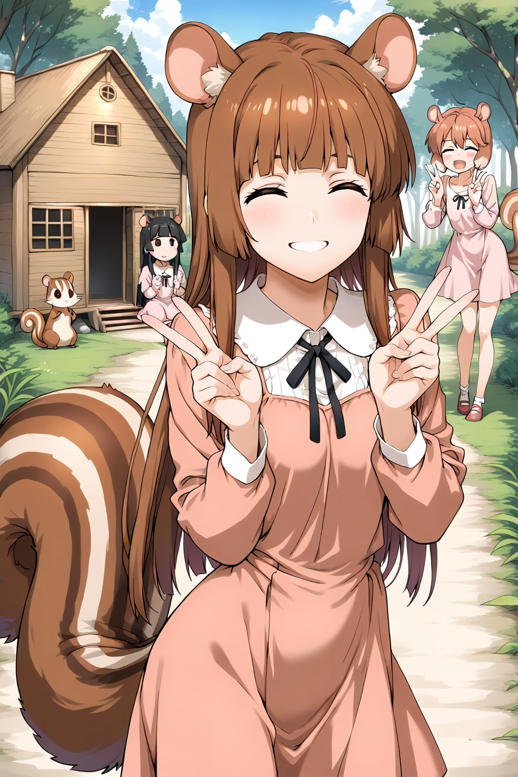 リスのあやめお姉様《おいでよ どうぶつの娘》