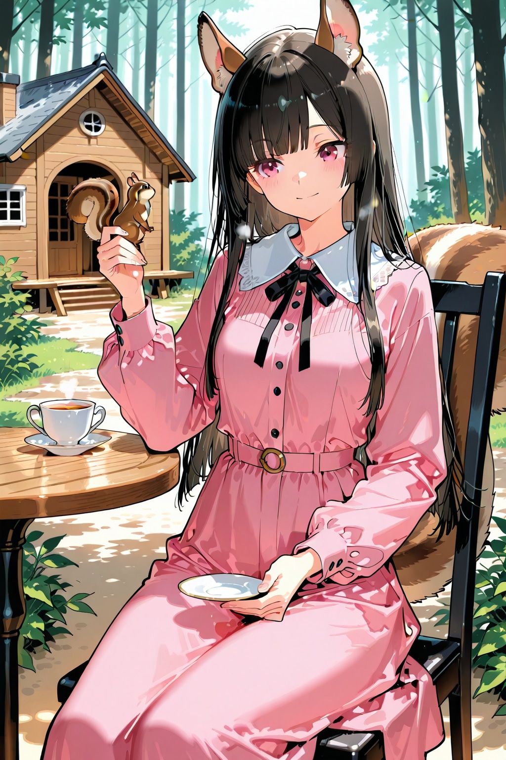 リスのあやめお姉様《おいでよ どうぶつの娘》