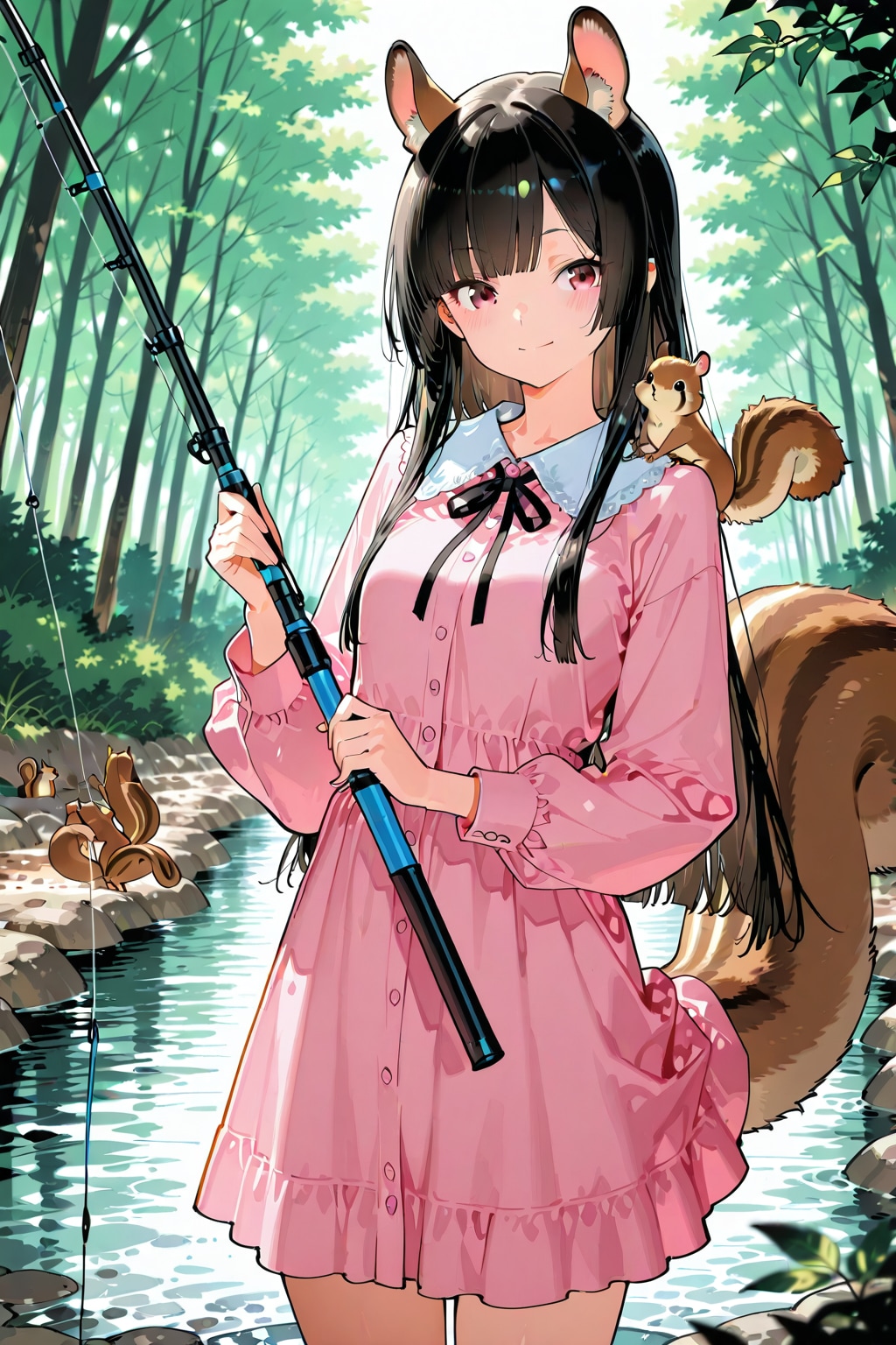 リスのあやめお姉様《おいでよ どうぶつの娘》