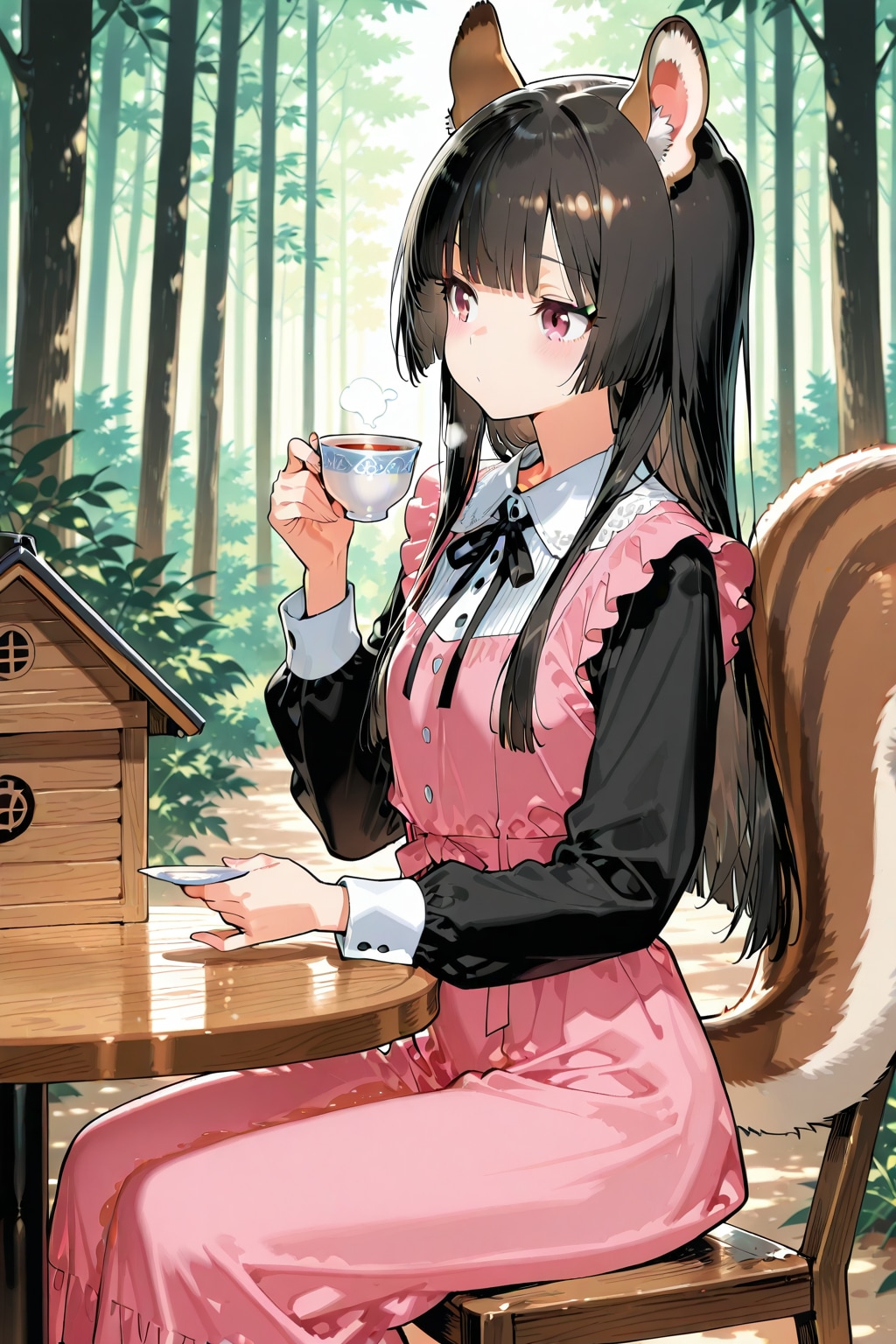 リスのあやめお姉様《おいでよ どうぶつの娘》