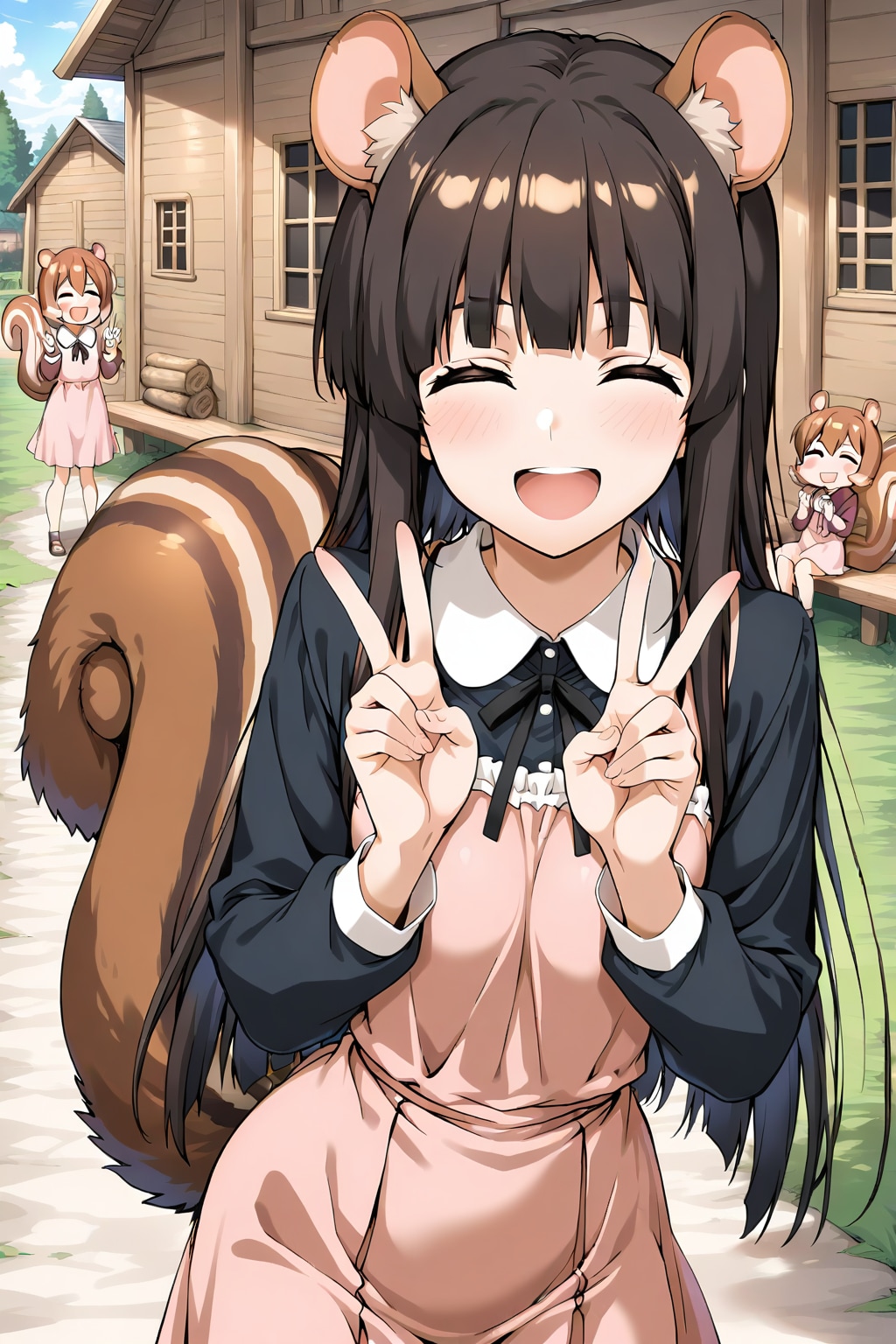 リスのあやめお姉様《おいでよ どうぶつの娘》