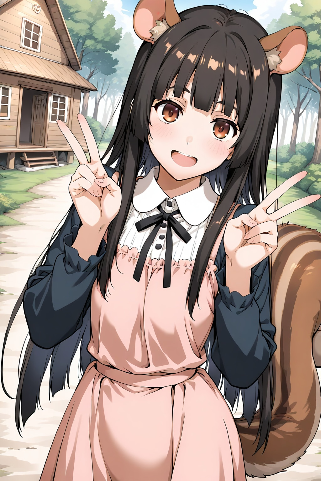 リスのあやめお姉様《おいでよ どうぶつの娘》