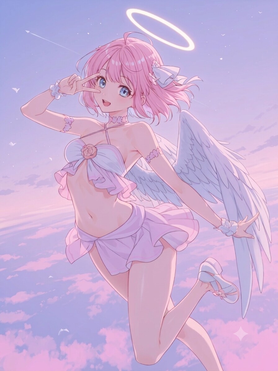 上空の天使