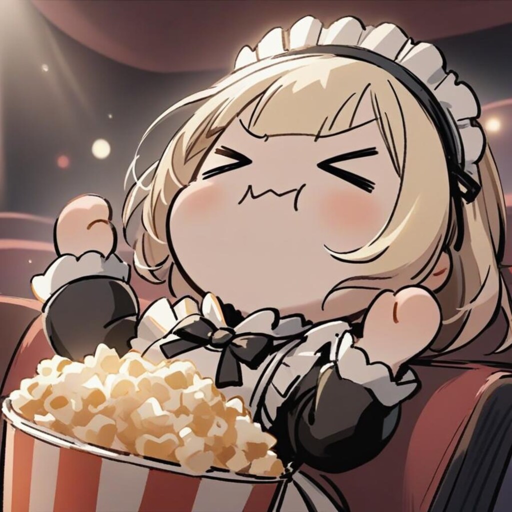 最終回に向けて再上映で気を高める系メイドちゃん🔥🔥🔥