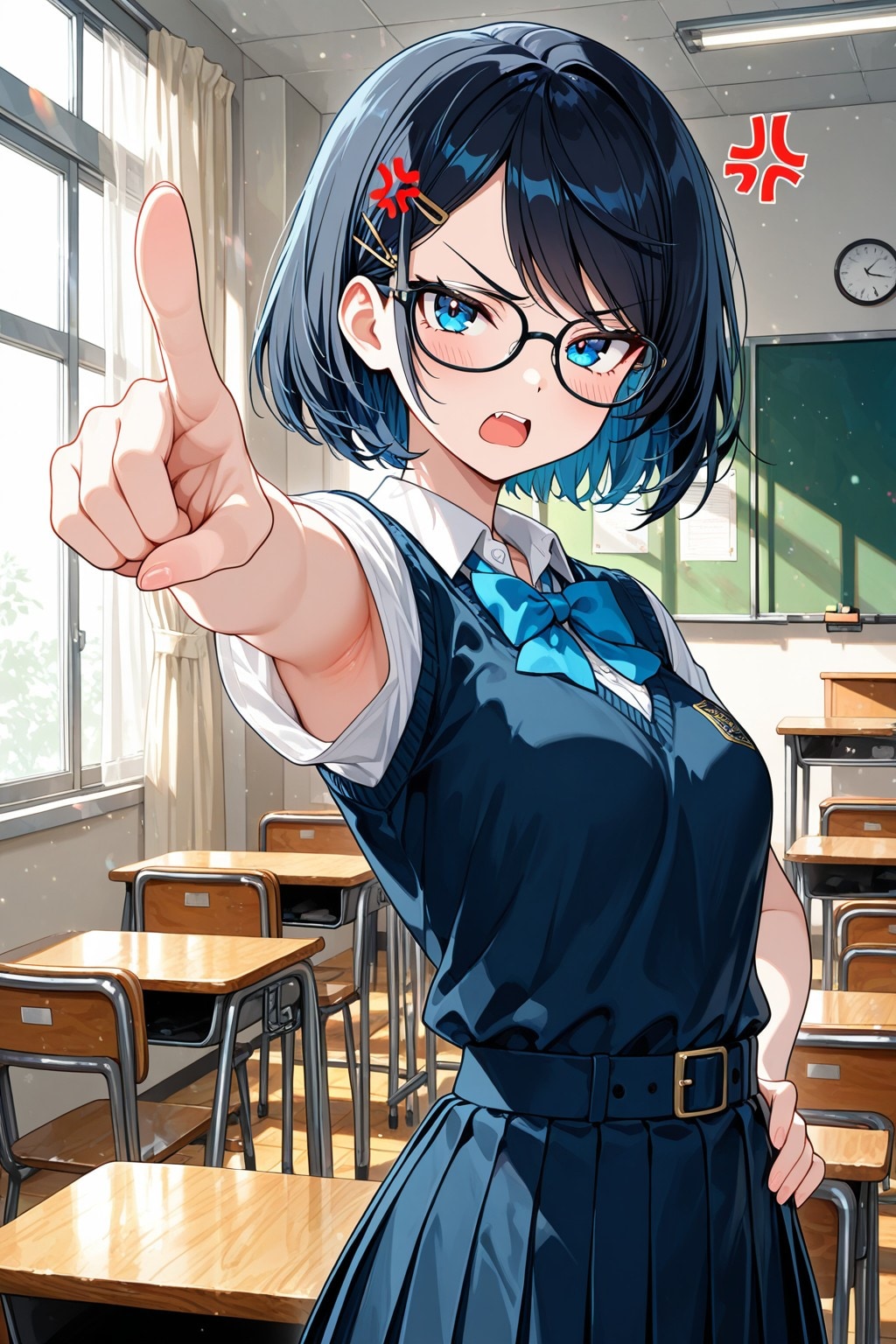 委員長✨ | の人気AIイラスト・グラビア