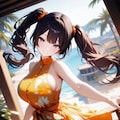 瑛子ちゃん In Resort Island 2枚目