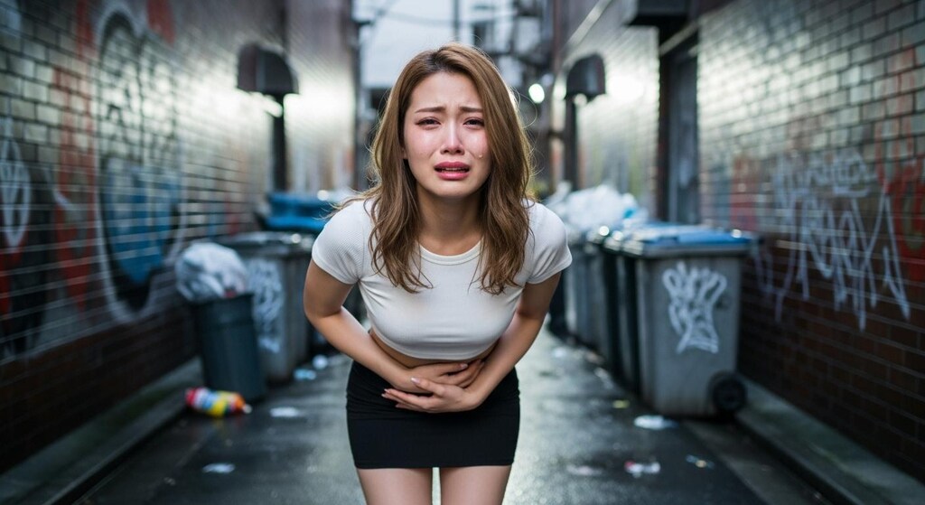 「もう、一歩も動けないって！ 漏れる、マジで漏れるから！」