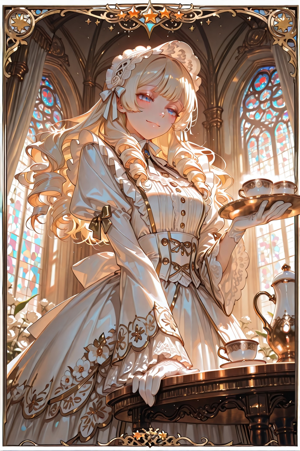 白メイドさん 2