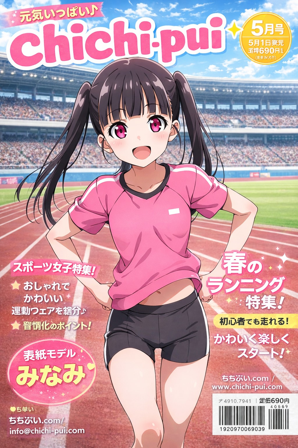 chichi-pui 5月号 スポーツ女子特集 | の人気AIイラスト・グラビア